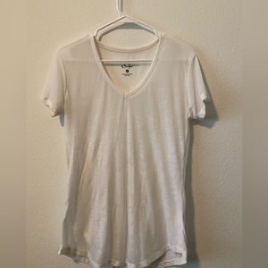 Sheer white tee